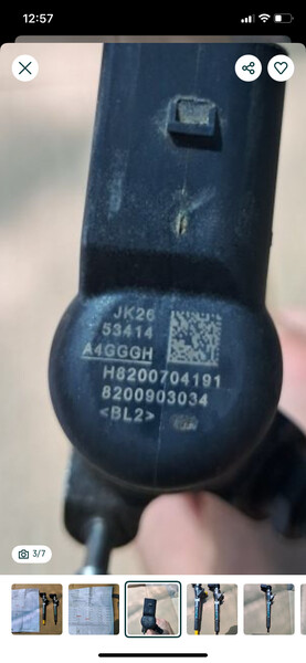 Дизельна форсунка 8200903034   Dacia Duster, Nissan Qashqai, Renault Duster, Renault Grand Scenic, Renault Laguna, Renault Megane