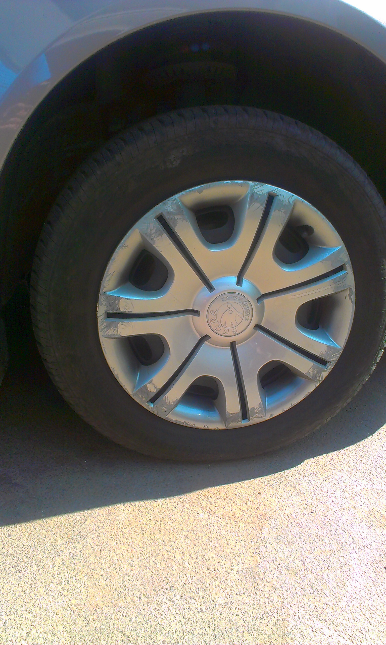 Колпаки на диски Skoda Fabia New  2008 1.4 Бензин Одесса