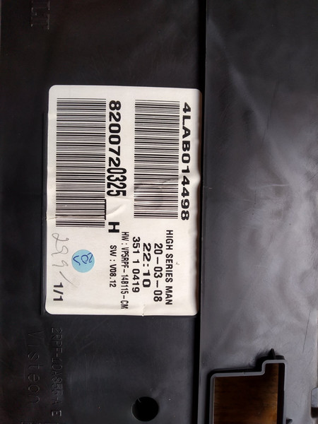Панель приборов Renault Megane универсал 2008 г.  1.5 л дизель Дубно