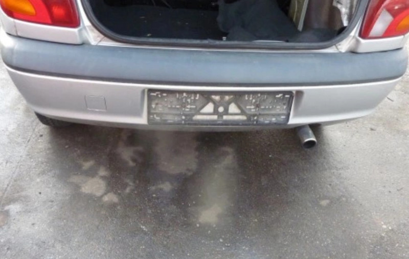 Бампер задний Ford Fiesta mk5 1999 хэтчбек 1.4 Бензин Краматорск