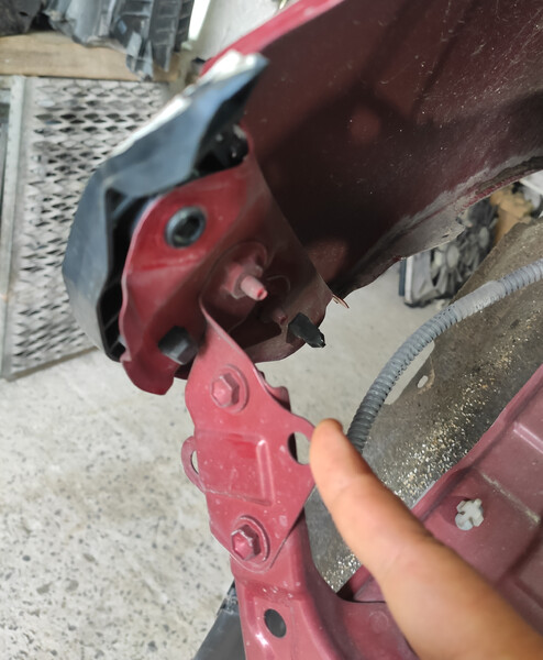 Кронштейн крила Lexus RX  2012 3.5 Бензин 