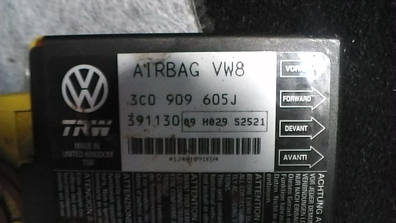 Блок управления airbag Volkswagen Passat B6  2006 2.0 Бензин Житомир