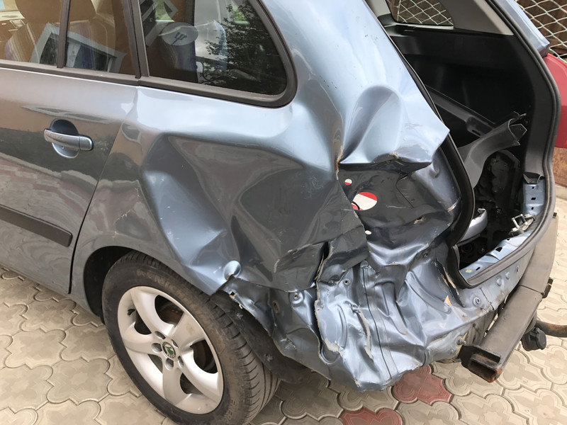 Крыло заднее левое Skoda Fabia 2 универсал 2011 г.  1.2 л дизель Ровно