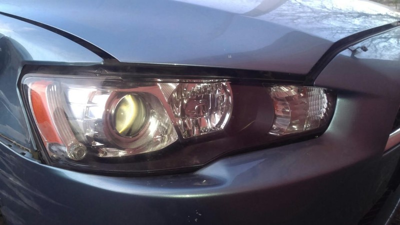 Основная фара в сборе ксенон Mitsubishi Lancer X  2008 1.5 Бензин Одесса