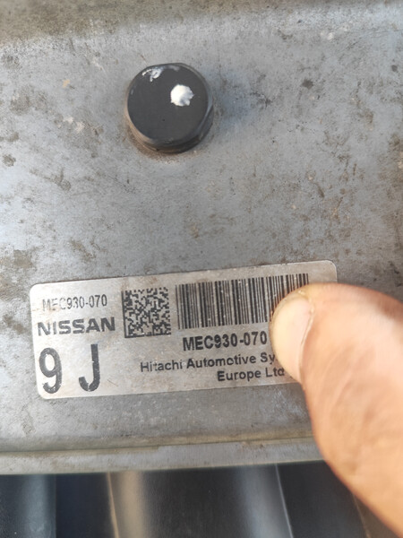 Блок управління двигуном мес930-070 Nissan Qashqai J10  2008 2.0 Бензин Стрый