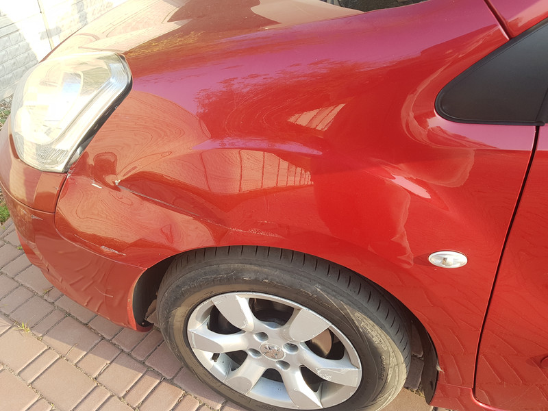 Крыло переднее Citroen Berlingo 2010 г.  1.6 л дизель Ровно