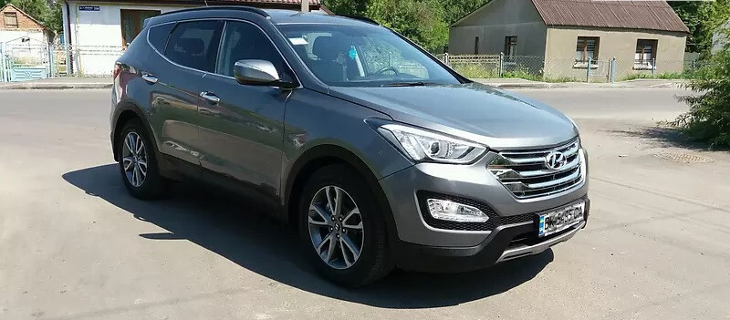 Бампер передний в сборе Hyundai Santa FE 3  2013 2.2 Дизель 