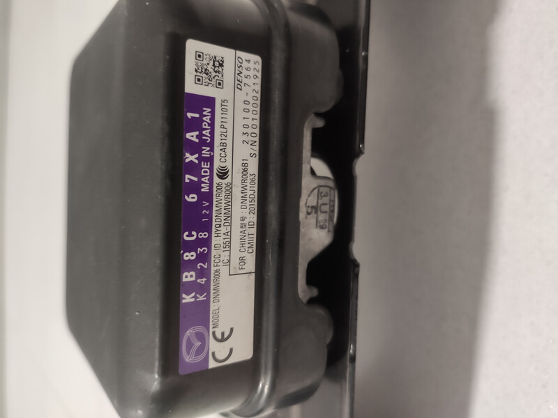 Радар детектор Mazda CX-5 2018 р.  Чернігів