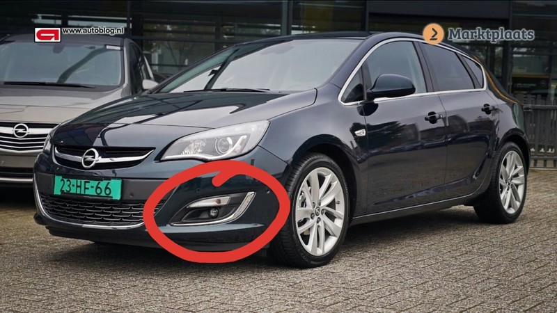 Противотуманная фара Opel Astra хэтчбек 2014 г.  1.4 л бензин Полтава