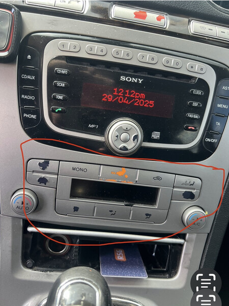 Кнопки кондиционера Ford Galaxy универсал 2007 г.  2.0 л дизель Харьков