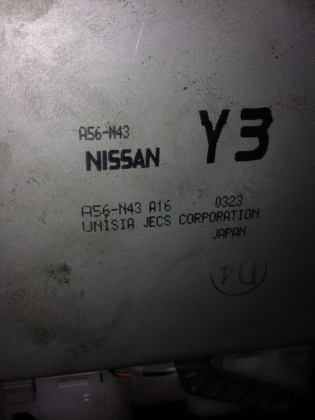 Блок управления двигателем ecv Nissan Sunny B15  2000 1.6 Бензин Сімферополь