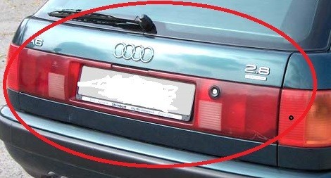 Задний фонарь на крышку багажника(один сплошной). Audi A6  1997 универсал 2.8 Бензин Одесса