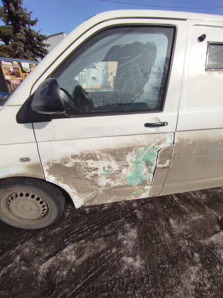 Дверь передняя Volkswagen T5 (Transporter) 2008 г.  2.0 л дизель Ровно