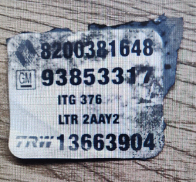 Блок управления ABS Opel Vivaro 2005 г.  1.9 л дизель Ровно