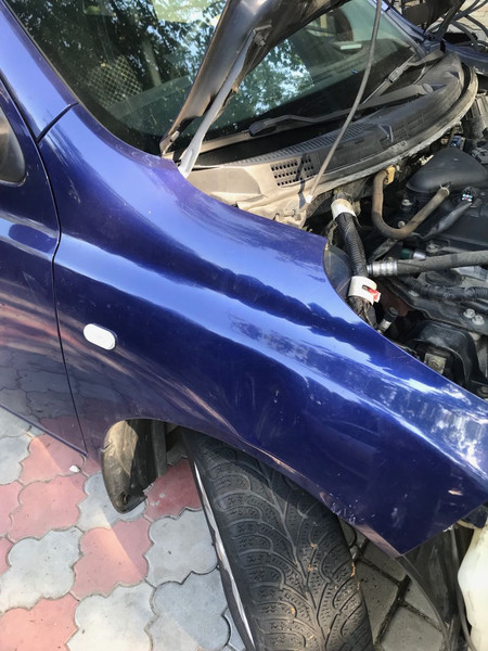 Крыло переднее левое и правое Nissan Micra К12 2005 хетчбек 1.2 Бензин 