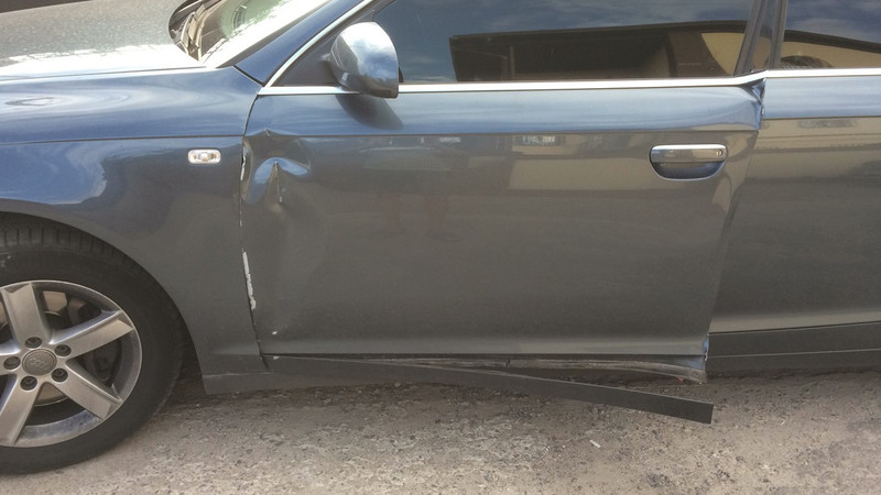 Дверь водительская голая Audi A6 C6  2006 3.0 Дизель Днепр