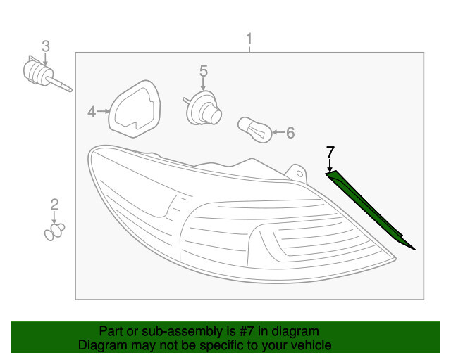 Накладка заднего фонаря Volkswagen Passat CC  2015 2.0 Бензин Киев