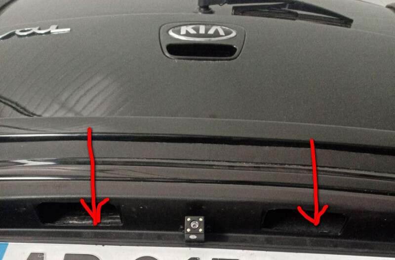 Підсвітка номера Kia Soul  2013 1.6 Бензин 