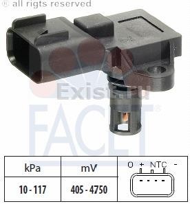 Датчик давления воздуха во впускном коллекторе Ford Focus 2  2007 1.6 Бензин Кременчуг