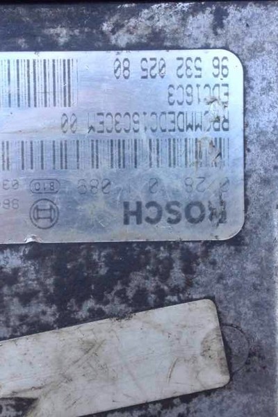 Блок управления двигателем Peugeot 206  2004 хэтчбек 1.4 Дизель Киев