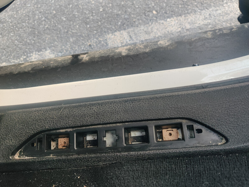 Накладка порога правая задняя BMW X5  2014 3.0 Дизель 