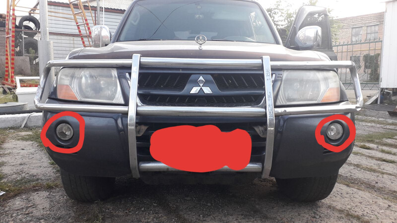 Противотуманки Mitsubishi Pajero Wagon  2006 универсал 3.0 Бензин Бабаи