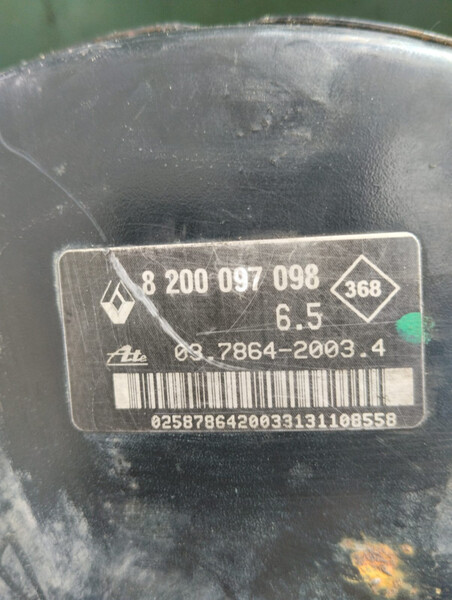 Вакуум Renault Scenic  2001 1.9 Дизель Бурынь