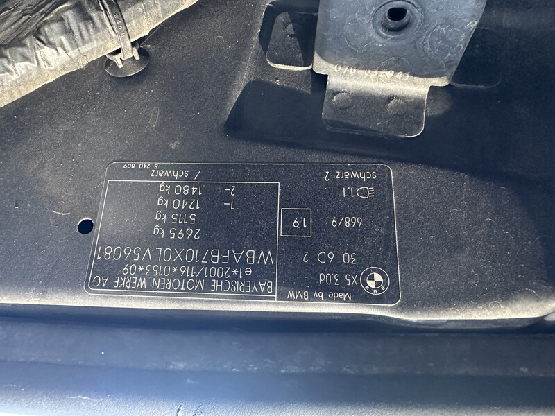 Крыло переднее BMW X5 E53  2005 3.0 Дизель Одесса