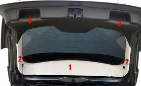 Облицовка двери багажника (ляды) Ford Focus 3  2014 хэтчбек 1.6 Бензин Одесса