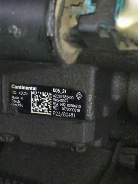 Тнвд continental ko5_31 Renault Duster  2015 1.5 Дизель Изюм