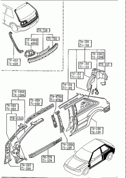 Radhaus Mazda 323 1990 г.  1.6 л бензин Бровары