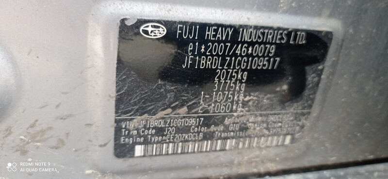 Двигатель Subaru Legacy 5 универсал 2011 г.  2.0 л дизель Львов