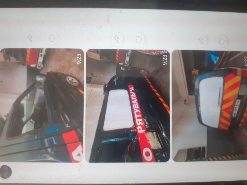 Стекло заднее ляды Toyota Hiace универсал 2006 г.  2.0 л дизель Киев