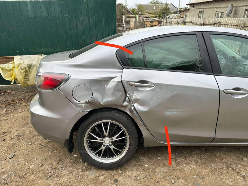 Четверть кузова задняя Mazda 3 BL  2011 1.6 Бензин Одесса