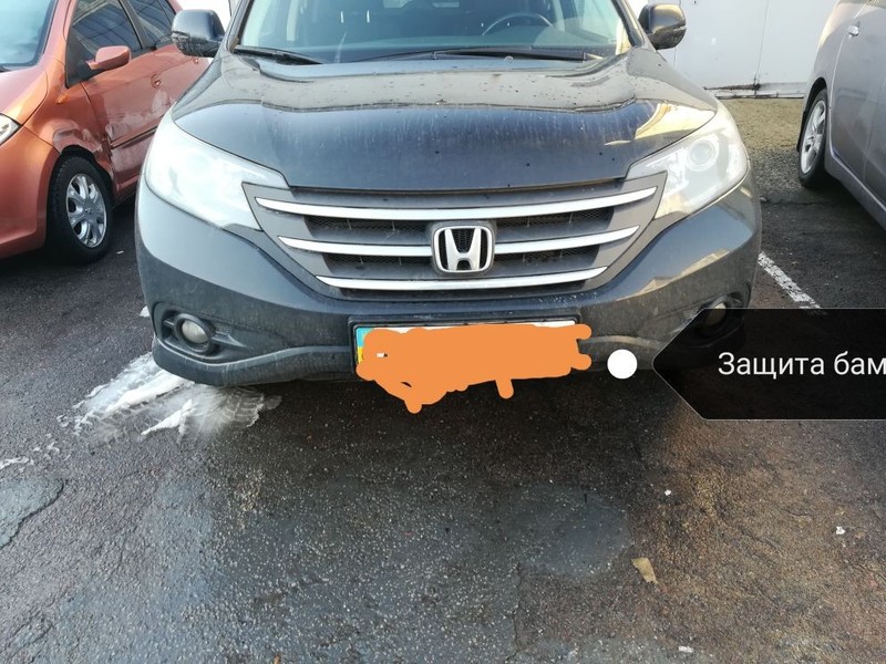 Губа переднего бампера (спойлер) Honda CR-V 4  2013 2.4 Бензин Киев