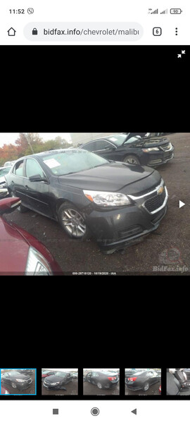 Бампер передній Chevrolet Malibu  2015 2.5 Бензин 