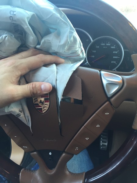 Подушки безопасности Porsche Cayenne  2009 4.8 Бензин Днепропетровск