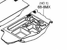 Пенопласт в багажник, запасного колеса (под ремкомплект) Mazda 3 BM  2020 1.5 Бензин 