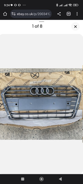 Решетка центральная гриль Audi A4 B9  2019 2.0 Бензин Днепр