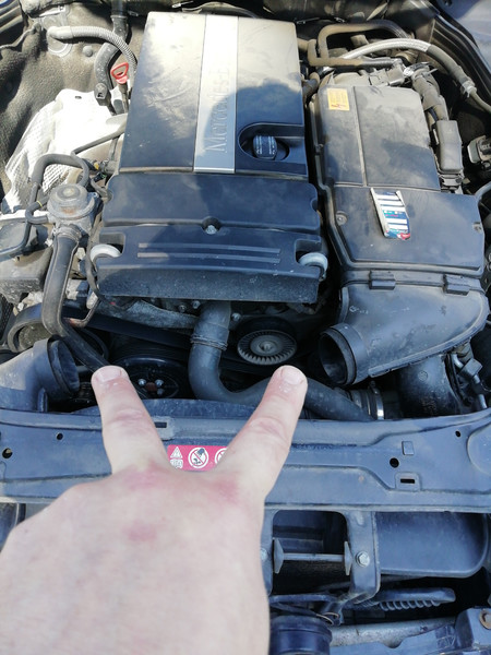 Патрубок повітроводу Mercedes C-Class універсал 2006 р.  1.8 л бензин Харків