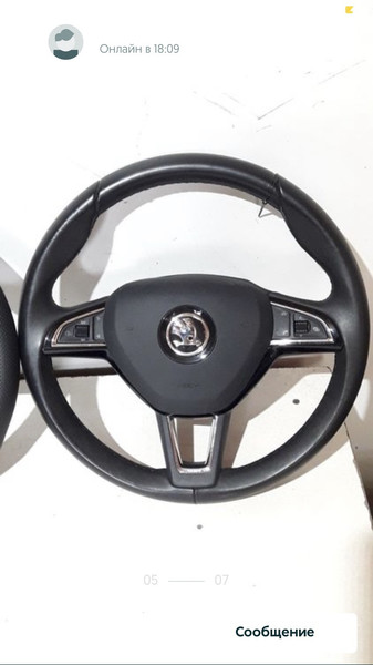 Подушка безопасности водителя Skoda Octavia A7  2014 1.6 Дизель Кривой Рог