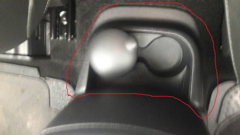 Підставка під чашки Renault Grand Scenic 2009- 2011 універсал 1.5 Дизель 