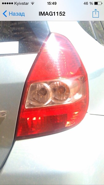 Фонарь задний левый Honda Jazz  2006 1.4 Бензин Киев