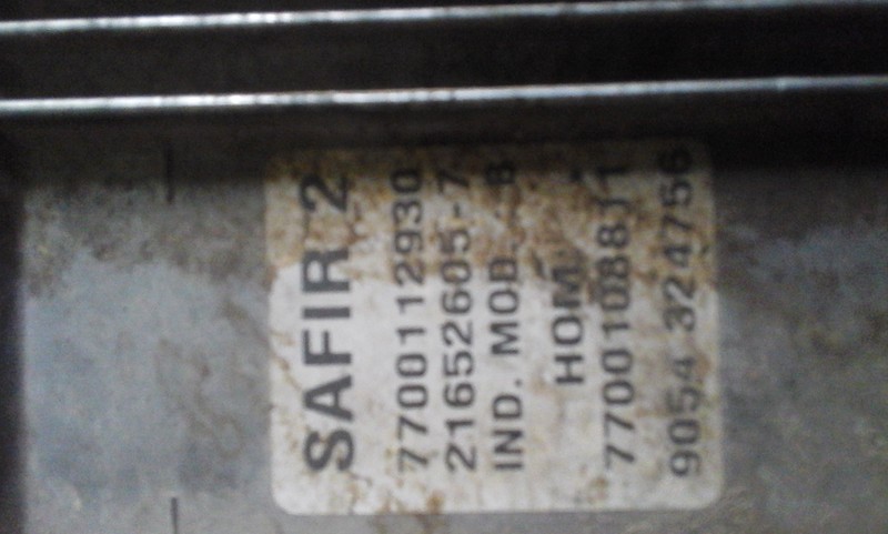 Эбу safir2 \7700112930 Renault Kangoo  1999 1.2 Гибрид Черкассы