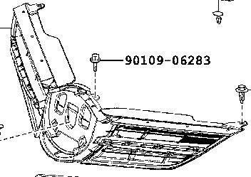 Решітка під емблему Toyota Auris  2013 хэтчбек 1.3 Бензин Луцк
