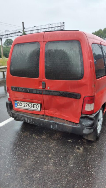 Дверь левая распашонка задняя Citroen Berlingo 2007 г.  1.9 л дизель Хмельницкий