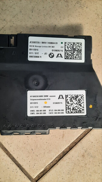 Блок масажу переднього правого сидіння BMW 7 Series  2016 3.0 Дизель Ужгород