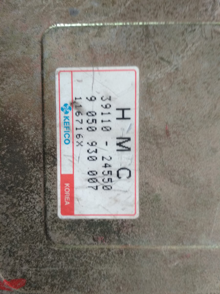 Эбу hmc 39110-24550 9 05 0930 007 Hyundai Lantra J1  1991 1.5 Бензин Шишаки