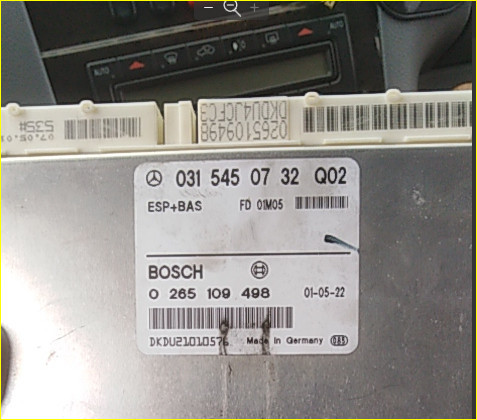 Блок управления двигателем bosch 0281010068 Mercedes-Benz E-Class  2000 3.2 Дизель Одесса