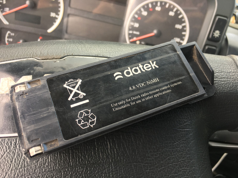 Акумулятор для пульта кран-маніпулятора datek 4, 8 MAN TGA  2004 10.5 Дизель Вінниця